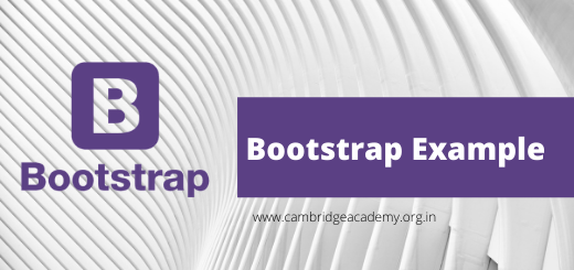 bootstrap example