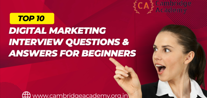 Top Ten Digital Marketing Interview Questions for Beginners
